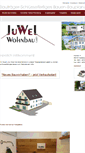 Mobile Screenshot of juwel-wohnbau.de